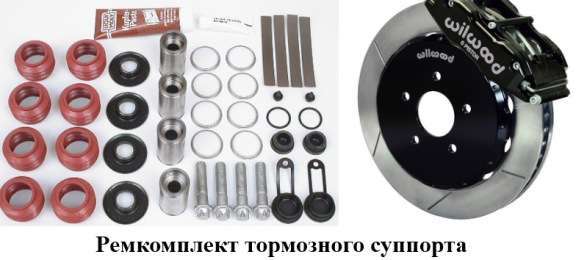 Ремкомплект тормозного суппорта
