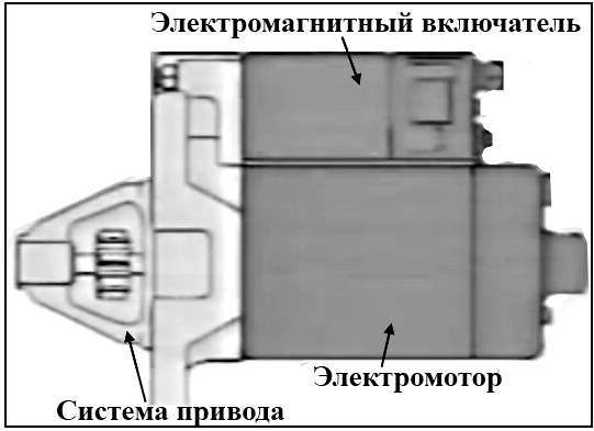 Система пуска двигателя