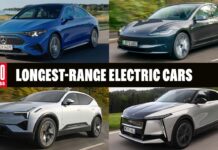 Топ-10 електромобілів з найбільшим запасом ходу в продажу в 2026 році
