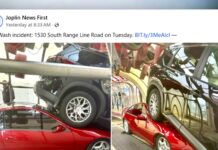 Klasyczny Nissan 300ZX zmiażdżony podczas dziwacznego zdarzenia w myjni samochodowej