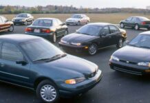 1996: Порівняння Малолітражних Седанів – Погляд на Внутрішнє Зрушення