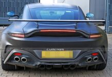 Aston Martin gespot tijdens het testen van een krachtig Vantage-prototype op de Nürburgring