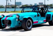 Caterham onthult de Seven Miami Special: een lichtgewicht baanwapen voor het F1-weekend