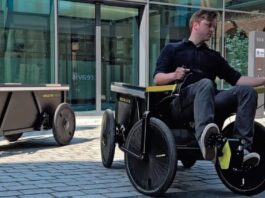 Intelectra Cargo Electric Bike: 450 kg schweres Lastenfahrrad mit batteriebetriebener Batterieaufladung